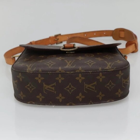LOUIS VUITTON Monogram Saint Cloud GM Shoulder Bag M51242 LV Auth 142223 - Picture 7 of 16